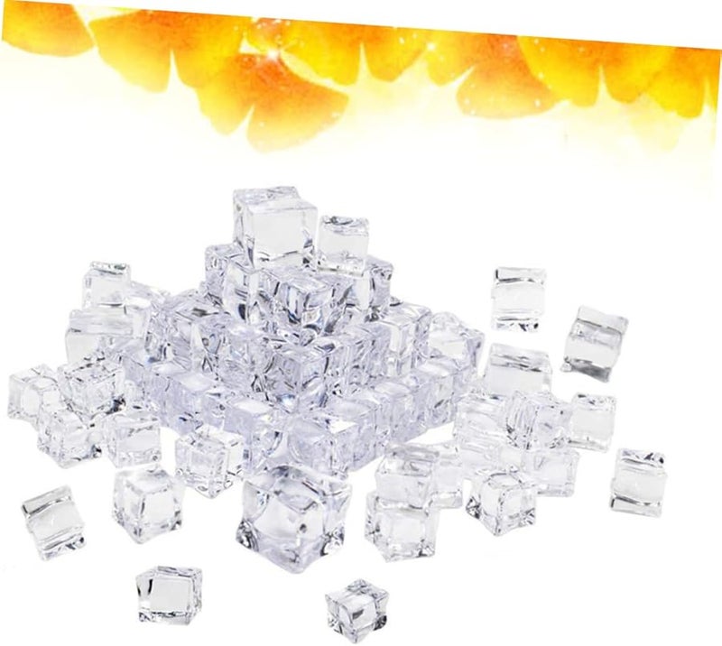 GLEAVI 25mm Transparent Acrylic Fake Ice Cubes for Photography Kitchen Decoration Party Supplies - Image 4